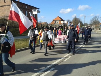 koscierzyna protest kolej 2