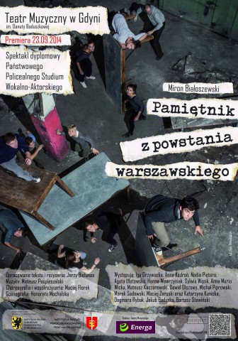 PLAKAT Pamiętnik z Powstania Warszawskiego