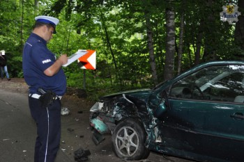 Pruszcz wyp. w Buszkowy ntz. kierujący