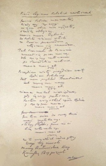 rekopis hymn