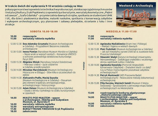 muzeum -program archeologiczny