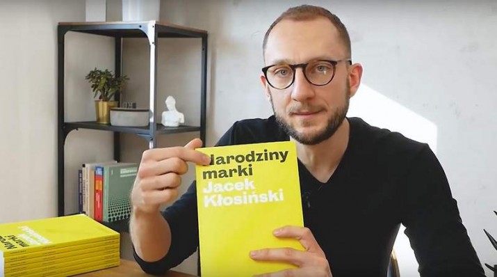 Jacek Kłosiński promuje ksiązkę