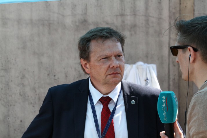 Wojciech Brzeski główny dyspozytor portu Gdyni
