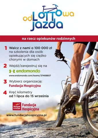 odLOTTOwa jazda plakat