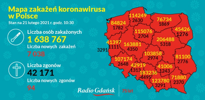 koronawirus mapa 21 02