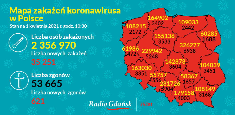 koronawirus mapa 01.04