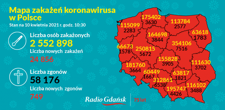 koronawirus mapa 10.04