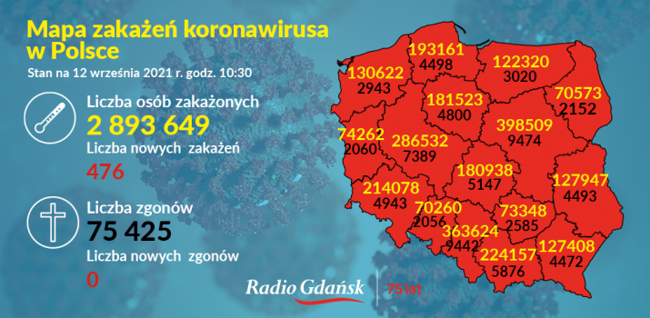 koronawirus mapa 12.09