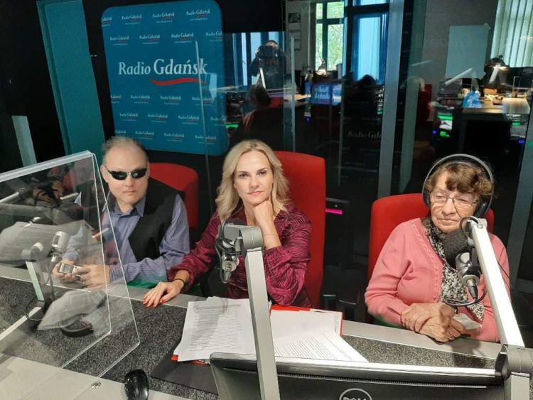 Janusz Nowicki, Joanna Szubert, Marianna Poznańska (fot. Radio Gdańsk/Joanna Matuszewska)