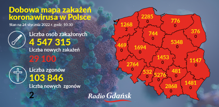 koronawirus mapa 24.01