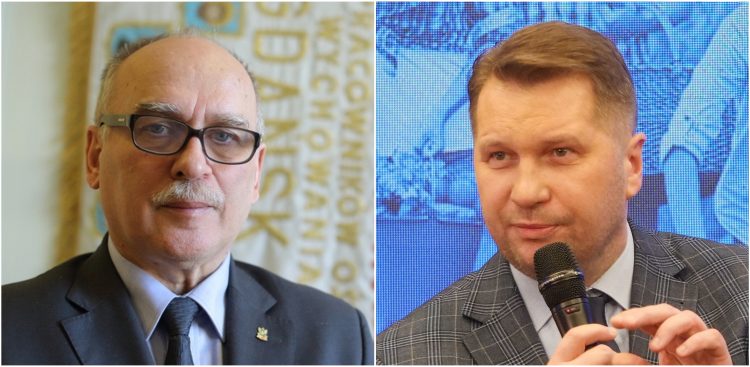 Wojciech Książek i Przemysław Czarnek (fot. solidarnosc.gda.pl; flickr.com)