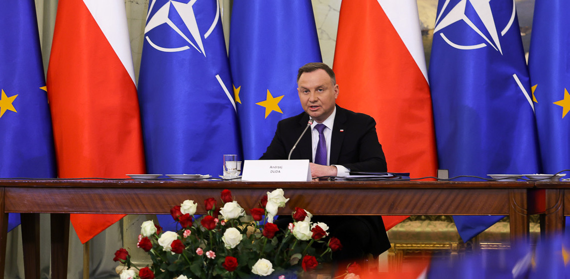 Andrzej Duda (fot. Twitter/Kancelaria Prezydenta)