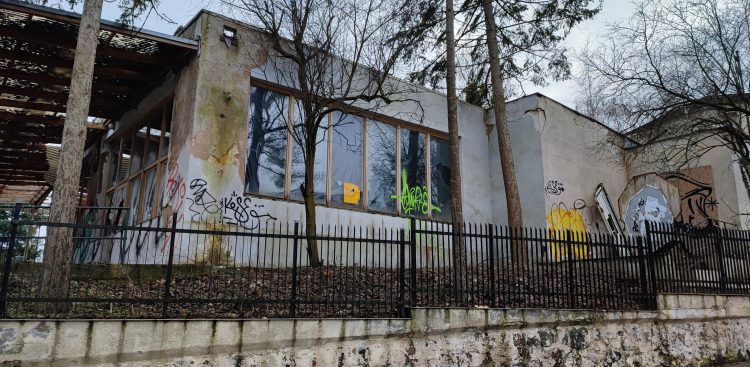 Ruiny legendarnego Maxima (fot. Radio Gdańsk/Joanna Stankiewicz)