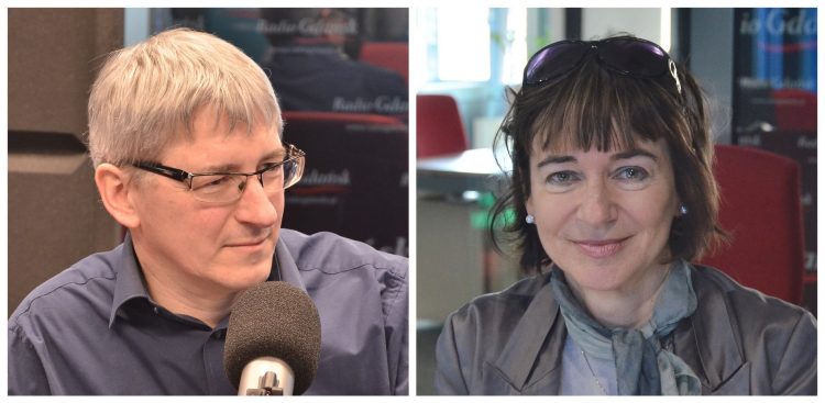 Marek Lewandowski, Barbara Rusowicz (fot. Radio Gdańsk)