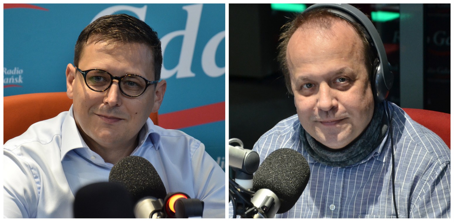 Łukasz Greinke, Artur Kiełbasiński (Fot. Radio Gdańsk)