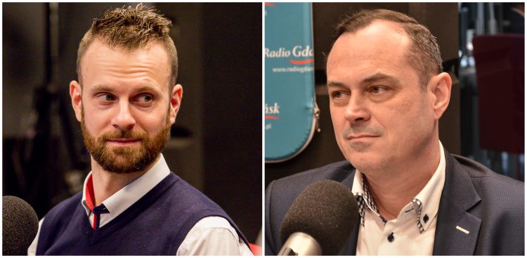 Przemysław Myszka, Piotr Frankowski (Fot. Radio Gdańsk)