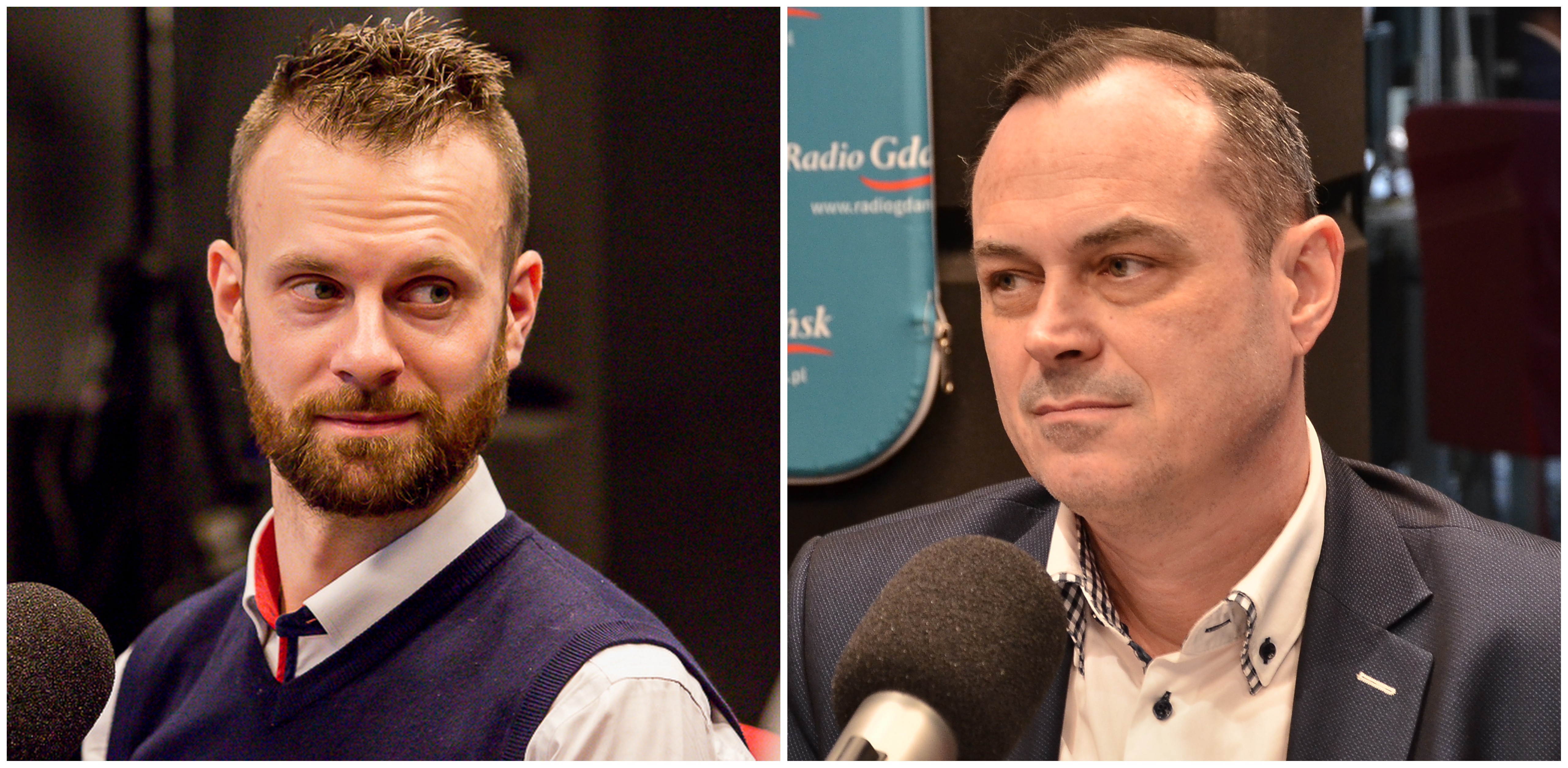 Przemysław Myszka, Piotr Frankowski (Fot. Radio Gdańsk)