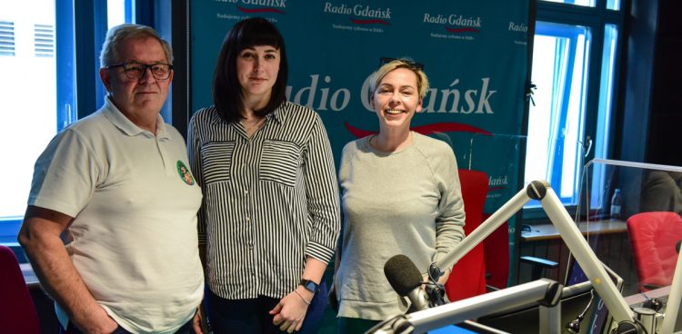 Władysław Ornowski, Ola Leszka, Magda Szpiner (Fot. Radio Gdańsk/Roman Jocher)