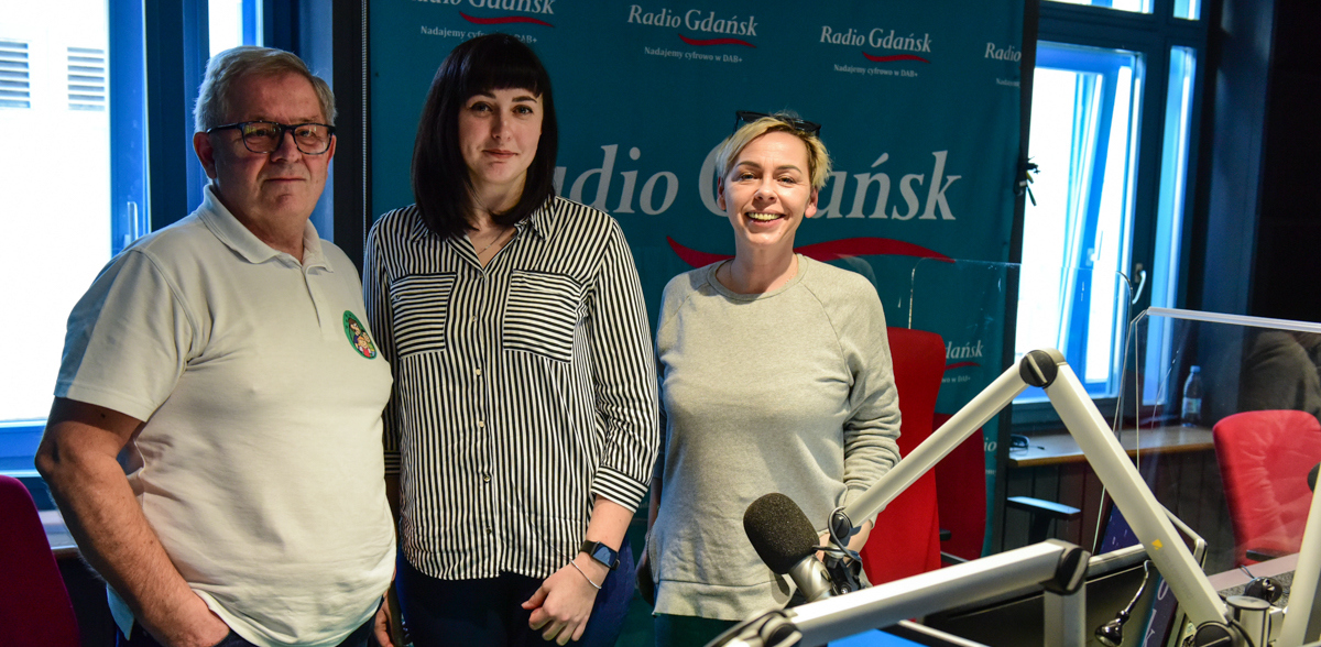 Władysław Ornowski, Ola Leszka, Magda Szpiner (Fot. Radio Gdańsk/Roman Jocher)
