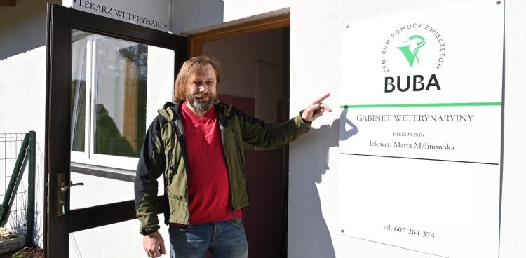Weterynarz Radosław Waszkiewicz (Fot. Radio Gdańsk/Kinga Siwiec)
