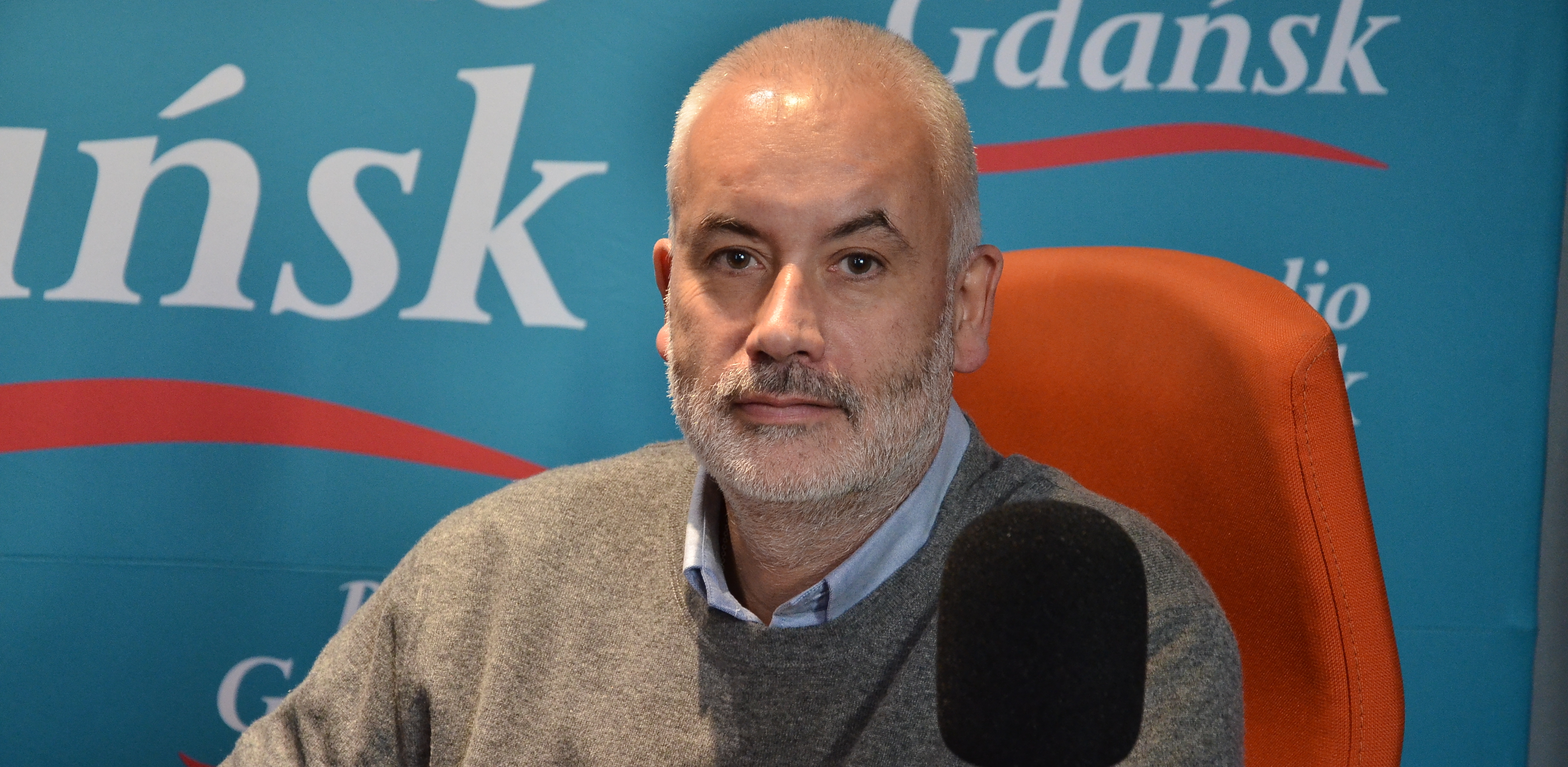 Prof. Piotr Czauderna (Fot. Radio Gdańsk)