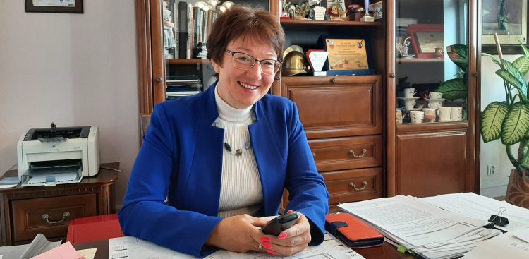 Wójt gminy Ustka Anna Sobczuk Jodłowska (Fot. Radio Gdańsk/Przemysław Woś)