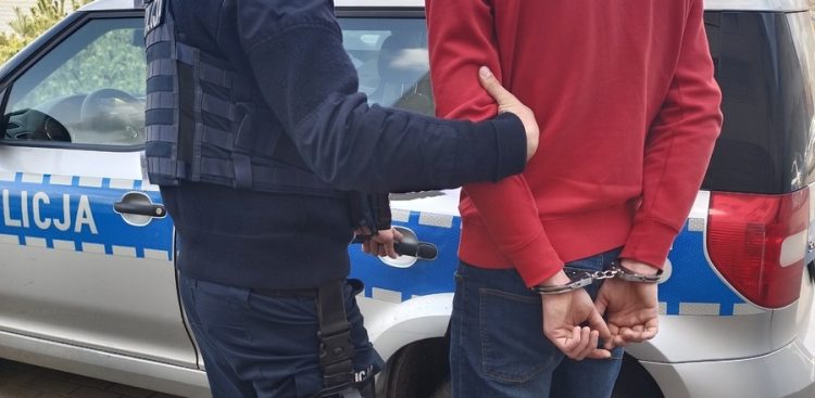 Sprawca wypadku w Szymbarku (fot. KPP Kartuzy)