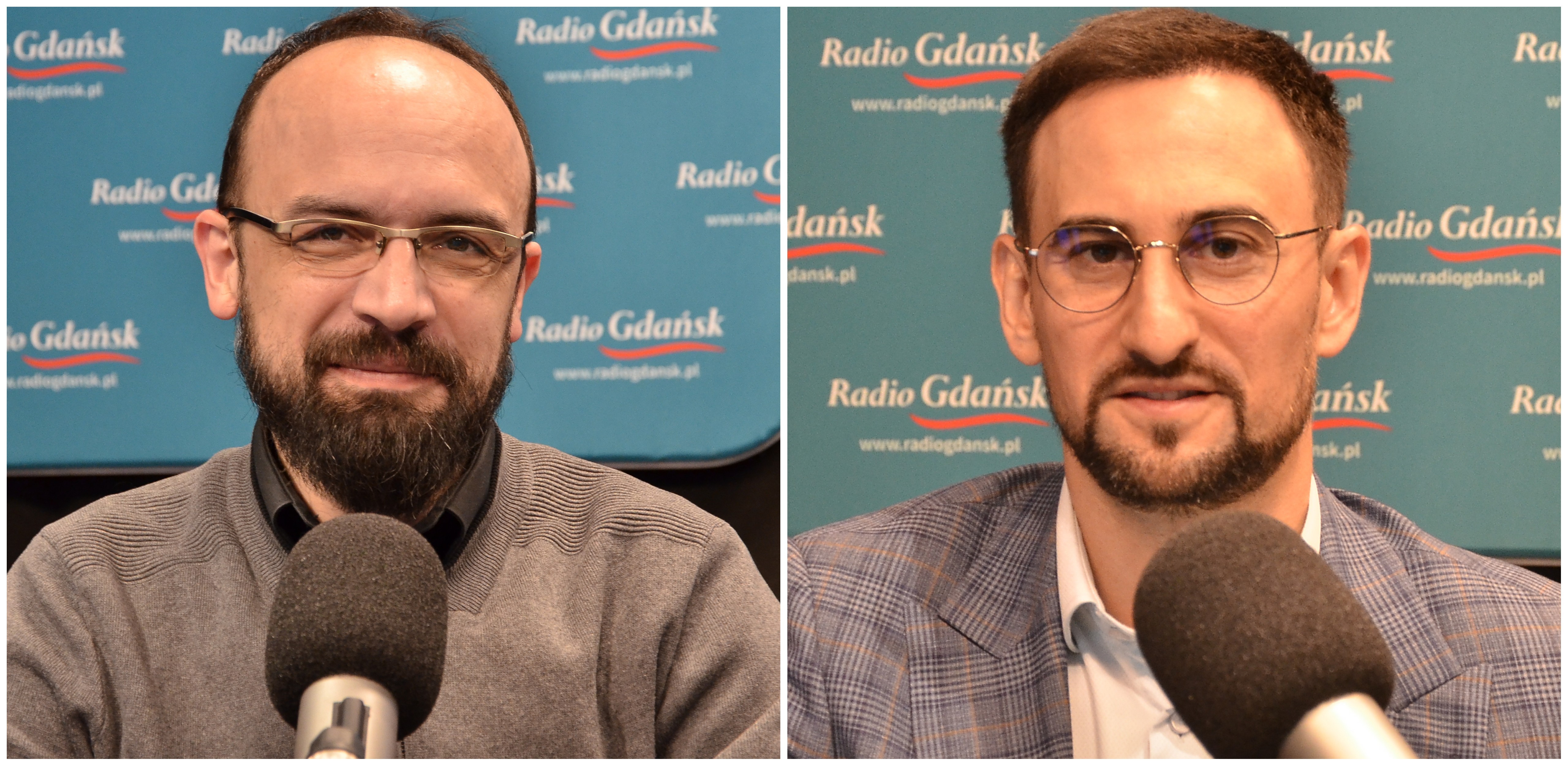 Dariusz Wieczorek, Cezary Maciołek (fot. Radio Gdańsk)