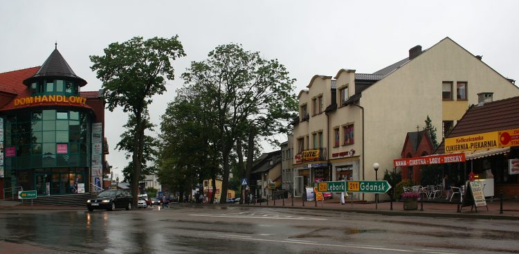 Na zdjęciu: centrum Sierakowic