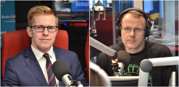 Andrzej Skiba, Tomasz Wawrzonek (fot. Radio Gdańsk)