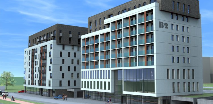 Fot. City Center / Inwestycja przy ul. Sobieskiego wciąż jest nieskończona