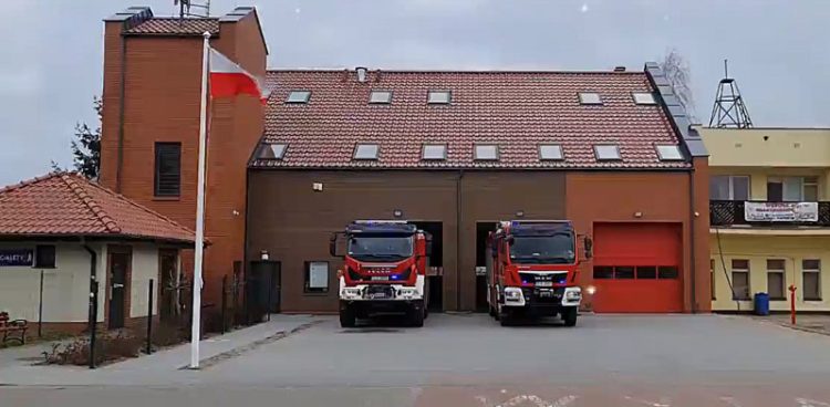 (fot. Facebook/OSP Łeba)