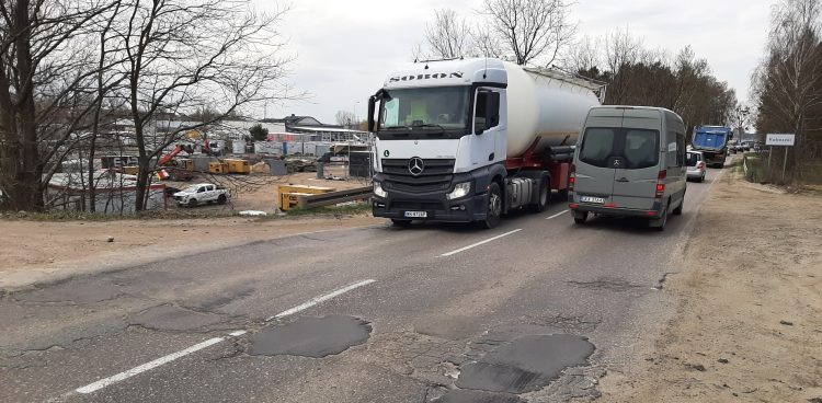 Ulica Budowlanych w Gdańsku (fot. Radio Gdańsk/Sebastian Kwiatkowski)