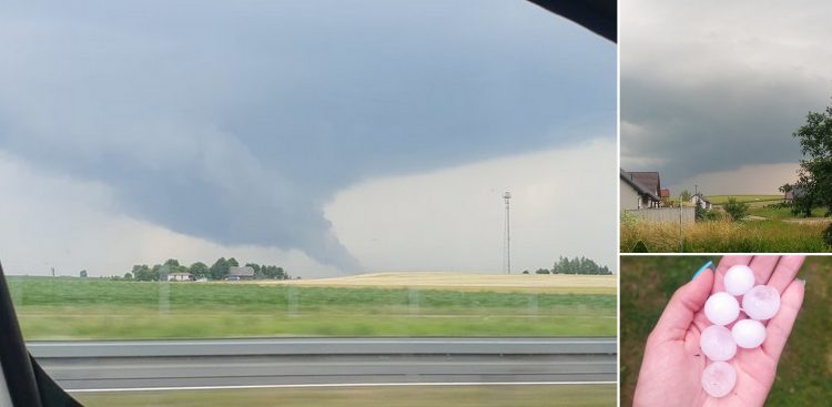 (Fot. Przemysław, biker254, Klaudiaaax8/Sieć Obserwatorów Burz)