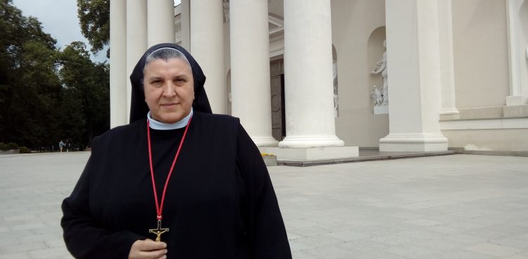 Na zdjęciu: siostra Michaela, założycielka i dyrektor Hospicjum bł. ks. Michała Sopoćko w Wilnie (fot. M. Rzepiak)