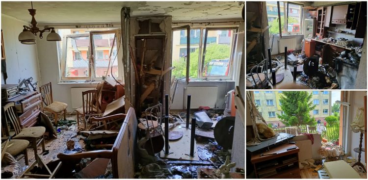 (fot. Facebook/Komenda Powiatowa PSP w Nowym Dworze Gdańskim)