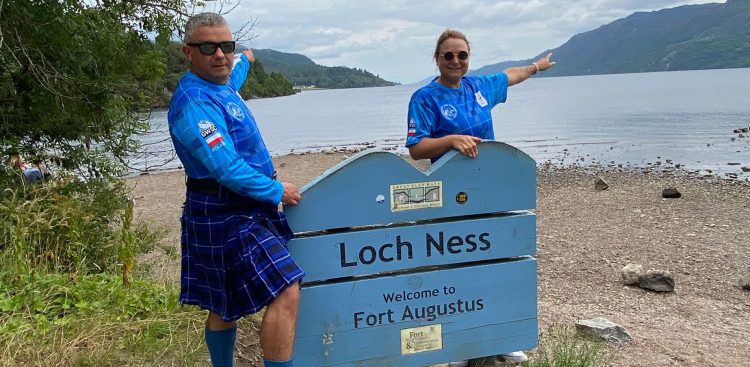 Nz. Piotr Biankowski oraz Aleksandra Kabelis (Fot. Archiwum Prywatne)