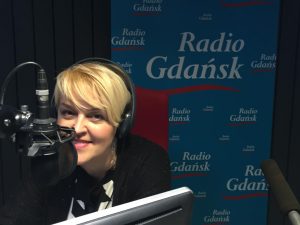 kobieta mikrofon Radio Gdańsk
