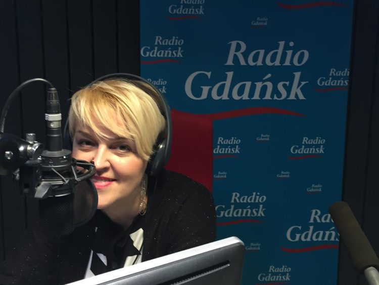 kobieta mikrofon Radio Gdańsk