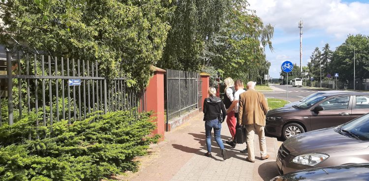 Katarzyna R. doprowadzana do prokuratury w Słupsku
(Fot. Radio Gdańsk/Przemysław Woś)