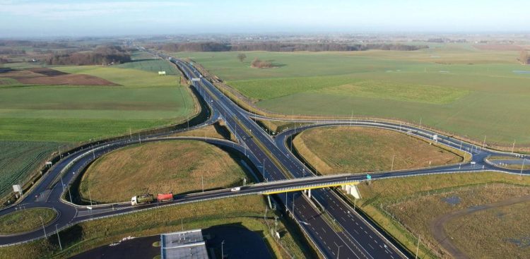 Fot. GDDKiA Szczecin / Odcinek drogi ekspresowej S6 Koszalin - Szczecin