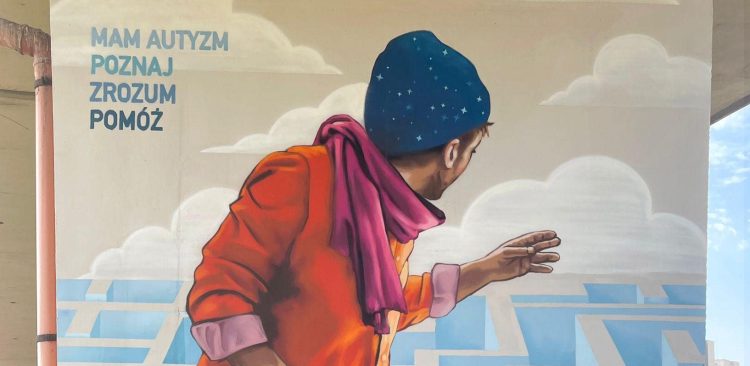 Mural stworzył Marek Looney Rybowski
(Fot. materiały prasowe)