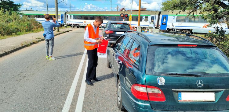 Fot.  Przemysław Zieliński PKP PLK / Przejazd w Mostach k. Lęborka