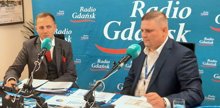 Jacek Sadaj i Jakub Koczara (Fot. Radio Gdańsk/Barbara Brinken)