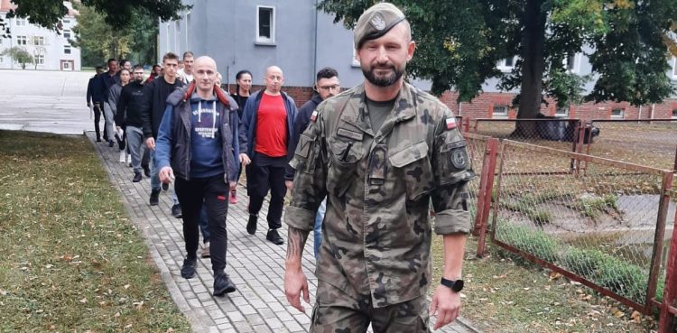 Fot. 73 Batalion Lekkiej Piechoty WOT w Słupsku