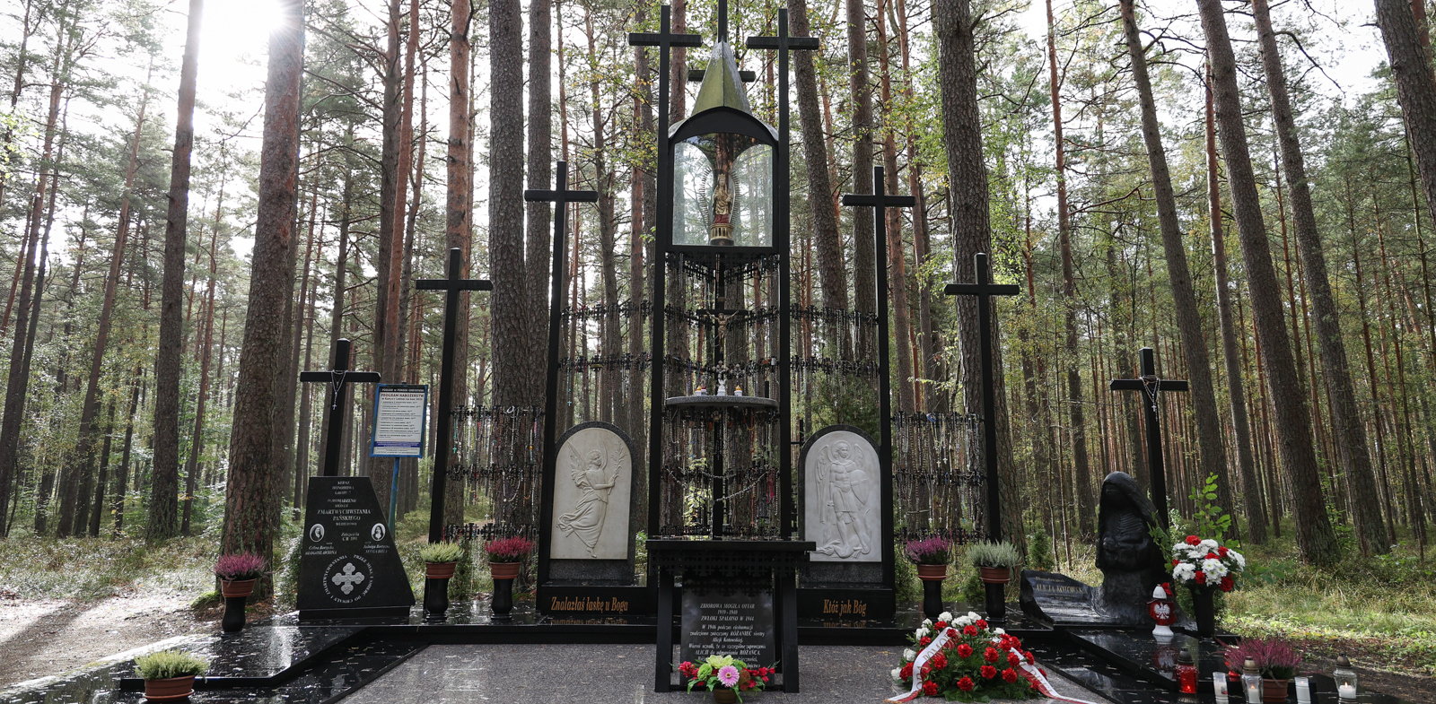 Miejsce pamięci w Piaśnicy(Fot. Radio Gdańsk/Roman Jocher)