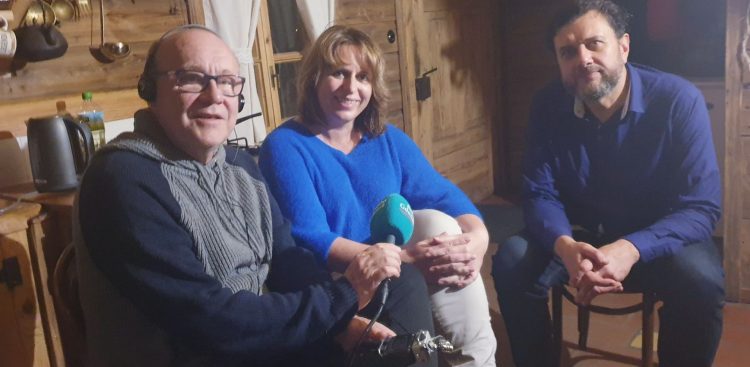 Na zdjęciu od prawej Artur Wasielewski, Wioletta Toruńczak, Włodzimierz Raszkiewicz. 
(Fot. Wiesław Zbroiński)