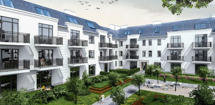 Fot.  Osiedle Wileńska Park, budowane w centrum Slupska / wizualizacja