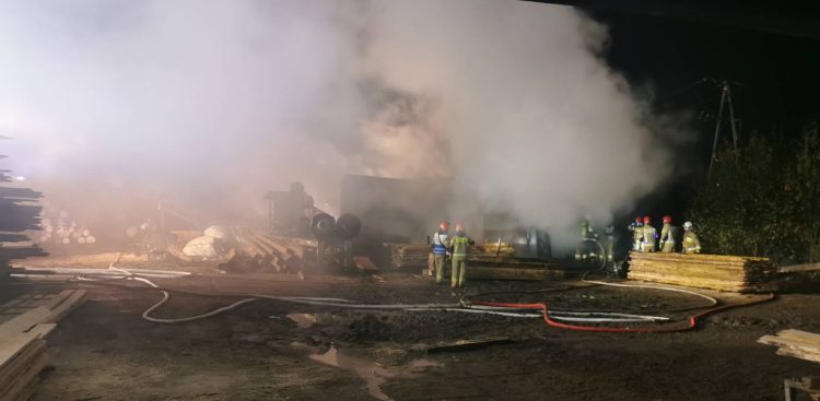 (Fot. Facebook.com/Komenda Powiatowa PSP w Kartuzach)