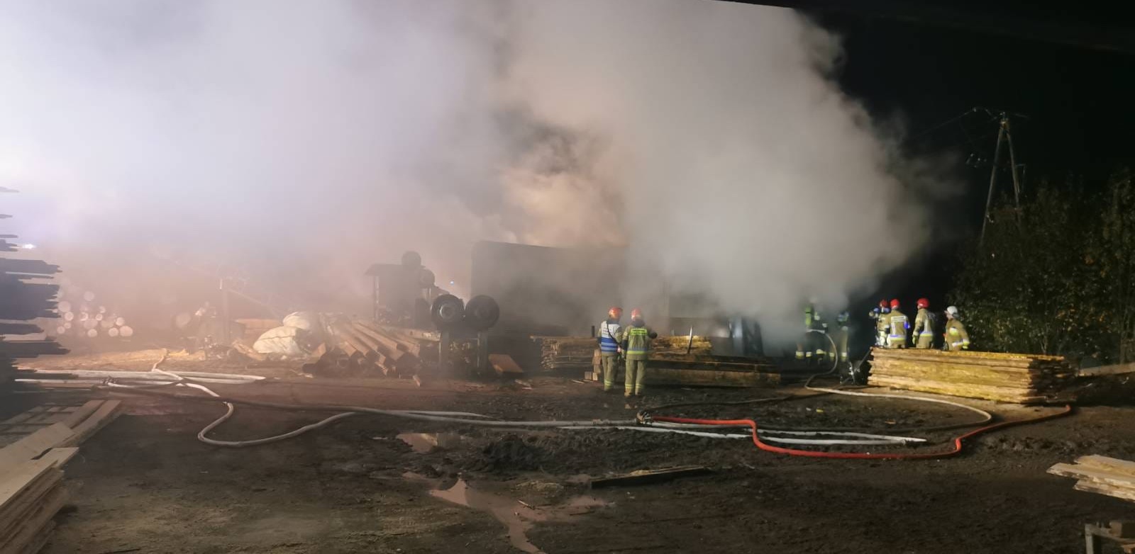 (Fot. Facebook.com/Komenda Powiatowa PSP w Kartuzach)